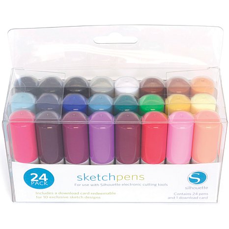 Silhouette Sketch Pens Bumper Pack - 24 Pens Silhouette Sketch Pens Bumper Pack - 24 Pens